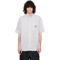 White   Black Linus Shirt 241111M192022