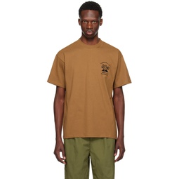 Brown Icons T Shirt 241111M213094