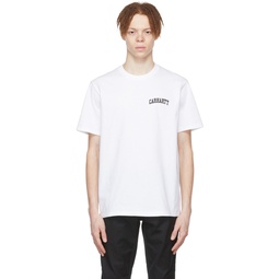 White Cotton T Shirt 221111M213078