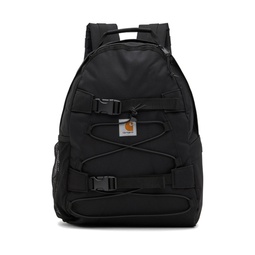 Black Kickflip Backpack 231111F042010