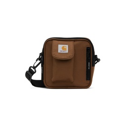 Brown Essentials Shoulder Bag 231111F048009