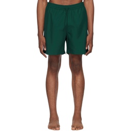 Green Chase Swim Shorts 241111M208016