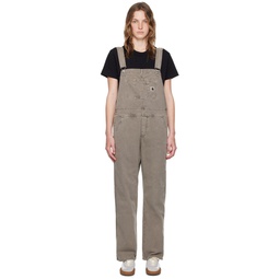 Gray Patch Overalls 231111F070000