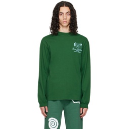 Green The Carne Love Hotel Long Sleeve T Shirt 231033M213005