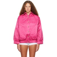 Pink Mimi Bomber Jacket 232039F058007