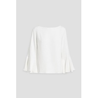 Fluted crepe top
