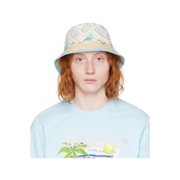 Multicolor Ping Pong Bucket Hat 241195M140004