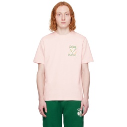 SSENSE Exclusive Pink Tennis Club Icon T Shirt 241195M213016