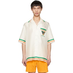 White Tennis Club Icon Shirt 231195M192005