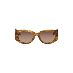 Brown The Memphis Sunglasses 241195M134006