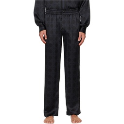 Black Le Monogramme Pyjama Pants 222195M218002