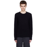 Black Raglan Sweater 232007M201004