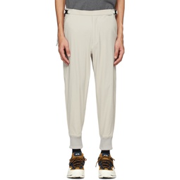 Gray Ventilation Lounge Pants 231851M190002