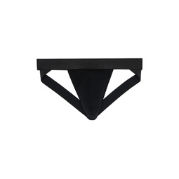 Two Pack Black Jockstraps 241425M217010