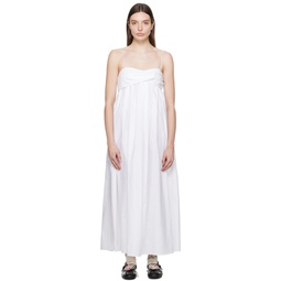White Vera Midi Dress 241002F054005