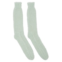 Green Ivette Socks 231002F076000