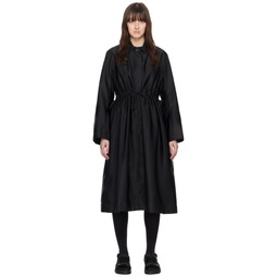 Black Vania Coat 241002F059000