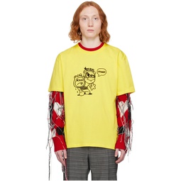 Yellow 90s T Shirt 241101M213007