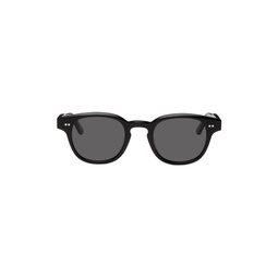 Black Round Sunglasses 232230F005005