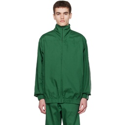 Green Piping Jacket 232162M202000