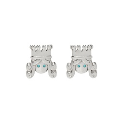 Silver Queen Earrings 231529M144006