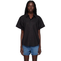 Black Kayla Shirt 232030F109003