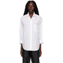 White Kayla Shirt 231030F109001