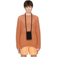 Orange Elton Sweater 231756M201001