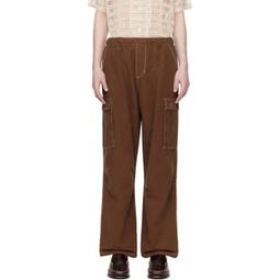 Brown Sasha Cargo Pants 241756M188001