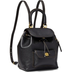 COACH Soft Pebble Leather Riya Backpack 21