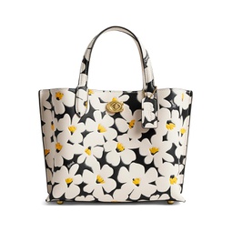 COACH Willow Tote 24 with Floral Print