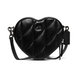 COACH Quilted Leather Heart Crossbody