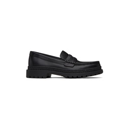 Black Cooper Loafers 241903M231008