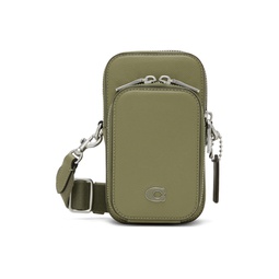 Green Phone Crossbody Bag 241903M170020