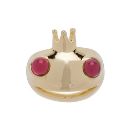 Gold Frog Prince Ring 241236F024009