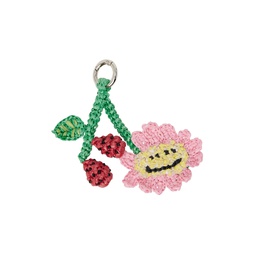 Multicolor Fasciation Flower Keychain 222236F025000