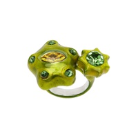 Green Starlet Ring 241236F024016