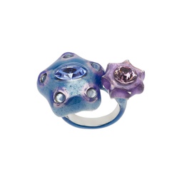 Blue   Purple Starlet Ring 241236F024015