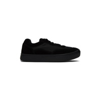 Black Suede   Mesh Sneakers 232057M237003