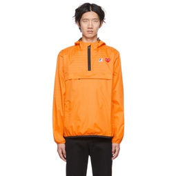 Orange K-Way Edition Nylon Jacket 222246M180005