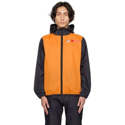 Orange & Black K-Way Edition Claude Jacket 231246M180006
