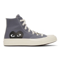 Grey Converse Edition Half Heart Chuck 70 Sneakers 221246M236000