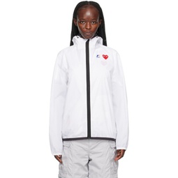 White K-Way Edition Jacket 231246F063010