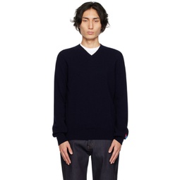 Navy Invader Edition Sweater 232246M206002