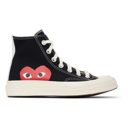Black Converse Edition Half Heart Chuck 70 High Sneakers 221246F127000