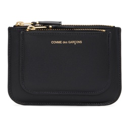Black Small Outside Pocket Pouch 231230F045006