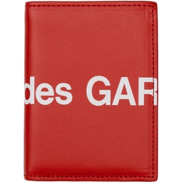Red Huge Logo Wallet 232230M164000