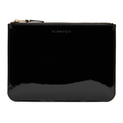 Black Glossy Pouch 232230F045000