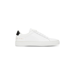 White Retro Sneakers 222426F128014