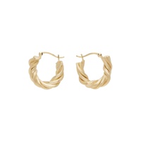 Gold Deep State Earrings 231444F022009